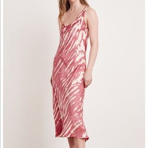 NWOT BILLY TIE DYE SATIN DRESS